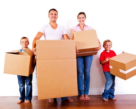 Office relocation team preparing items for a move in Harringay