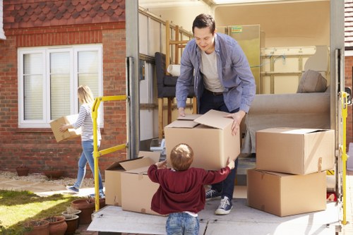 Removal truck hire for local house moves in Harringay