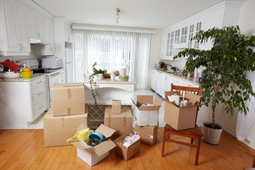 Residential flat removal in Harringay with access planning