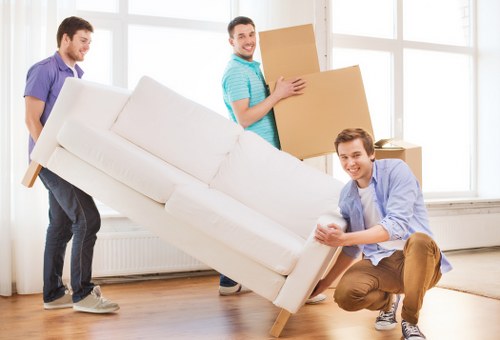 Professional packing and loading support for a house move in Harringay