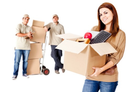 Local moving truck handling residential and commercial relocation