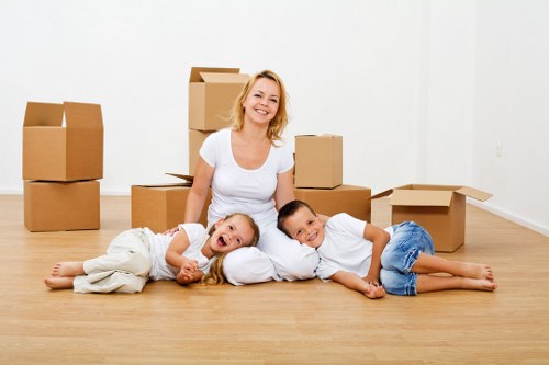 Professional packing support for a residential move in Harringay